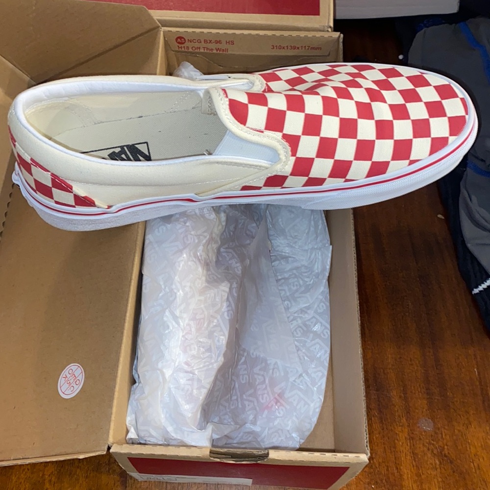 Brand new slip on vans